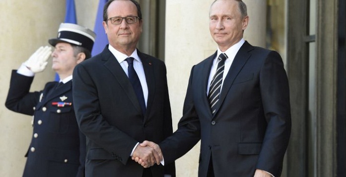 France`s Hollande heads to Russia to press anti-IS coalition